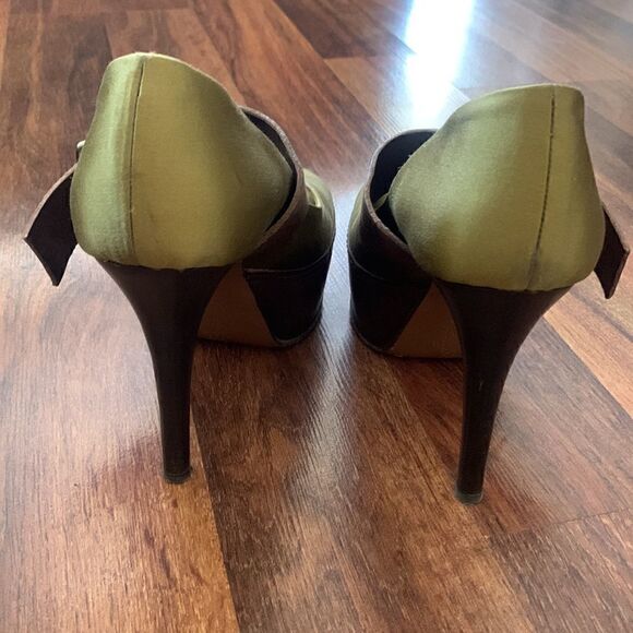 Marni Platform Mary Jane Peep Toe Heels - Picture 5 of 9